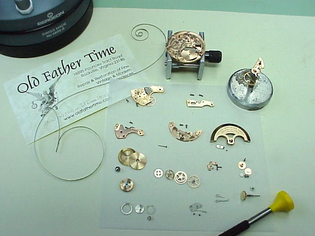 Accutron watch repair, Omega watch repair, Rado watch repair, Tissot watch repair