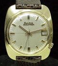 14K Gold Pillow Case Accutron 2181 Repaired