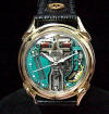 Accutron Spaceview in 18K Yellow Gold "Fancy Lug" Model