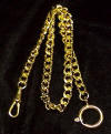 Pocket Watch Chain Gold Gents Sport
