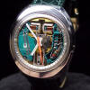 Accutron Spaceview Stainless Steel Oval Case from 1974