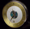 Accutron Spaceview Desk Clock in Round Case, fully restored