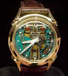 14K Gold 214 Accutron Spaceview in Fancy Case