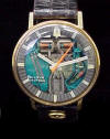 Accutron Spaceview Swiss Style Case in 18K Yellow Gold