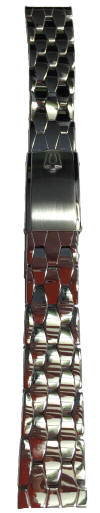 Bulova Accutron Coffin Link Bracelet Restored