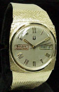 Bulova Accutron 2182 Dress Model 14K Solid Gold