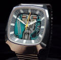 Accutron Spaceview 1970 Anniversary Stainless Steel Repaired