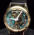  14K Gold Accutron Spaceview 214 Repaired