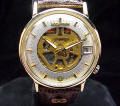 Solid Gold 218 Accutron Spaceview with Date Repaired